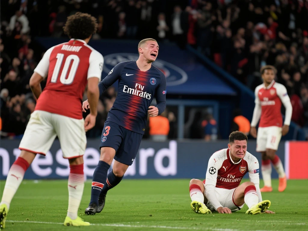 欧冠之夜：巴黎3-1双杀挺进决赛，阿森纳70年无冠梦碎