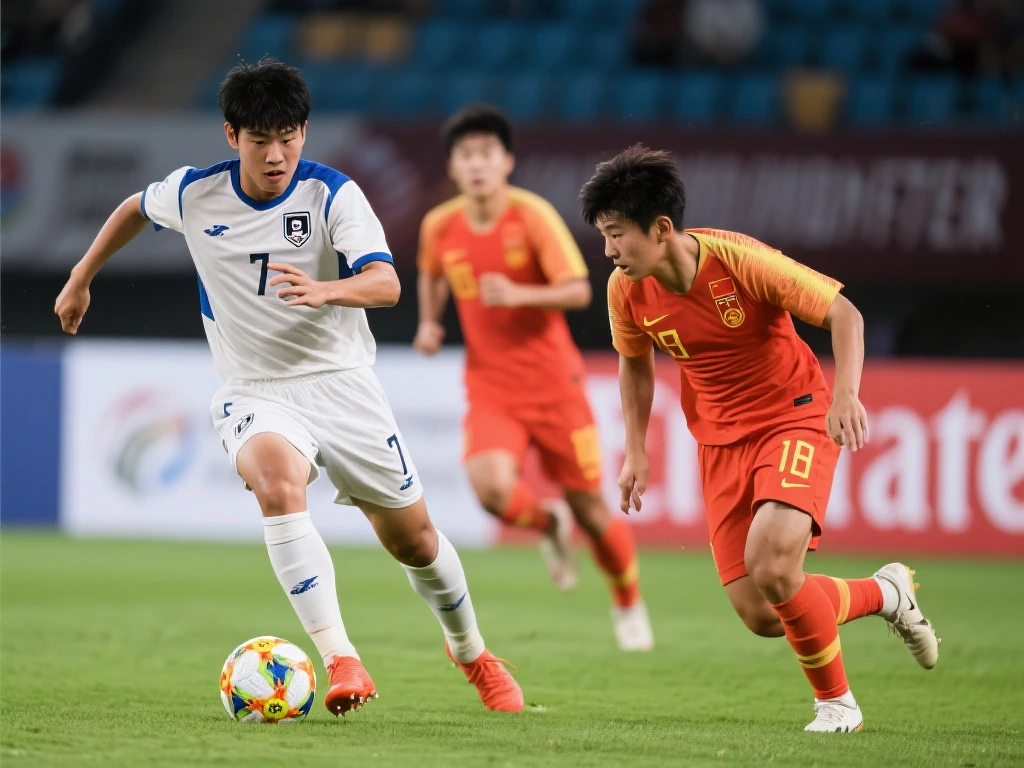 【U20亚洲杯】蒯纪闻精彩凌空破门 国青惜败1-2澳大利亚